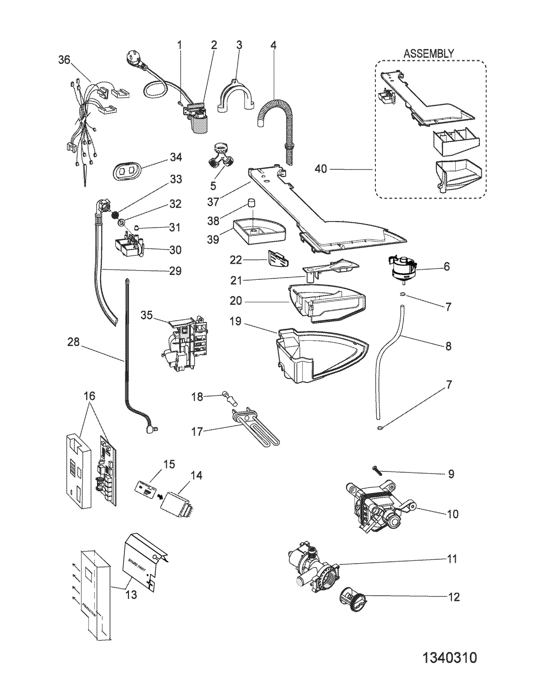 Lamona Cooker Hood HJA2180 (36900477) Spares